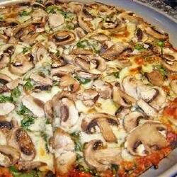Allie's Mushroom Pizza