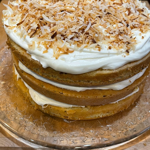 Italian Creme Layer Cake