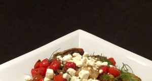 Braised Fennel with Tomatoes and Feta