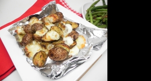 Baby Potato and Mozzarella Papillote