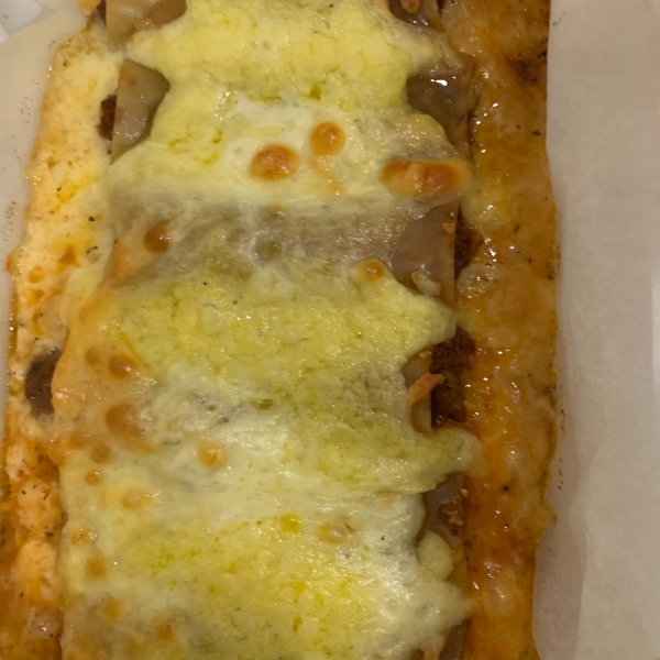 Three Meat Cannelloni Bake