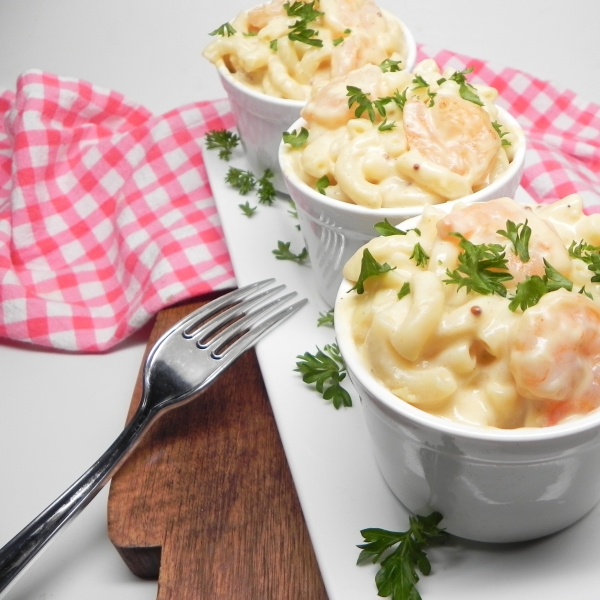 Creole Shrimp Mac and Cheese