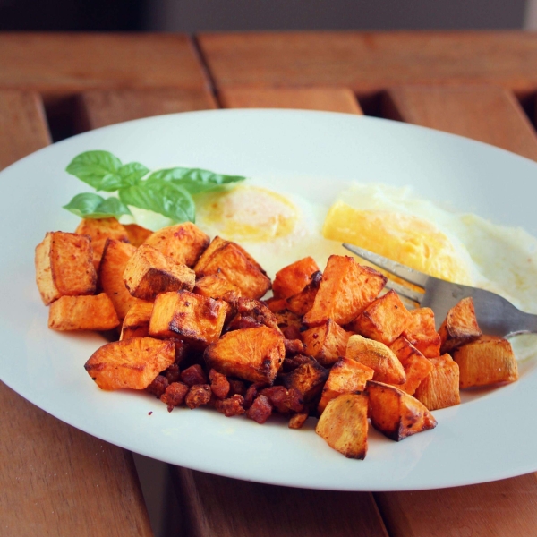 Air Fryer Sweet Potato Hash