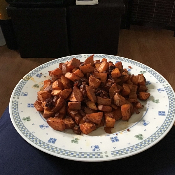 Air Fryer Sweet Potato Hash