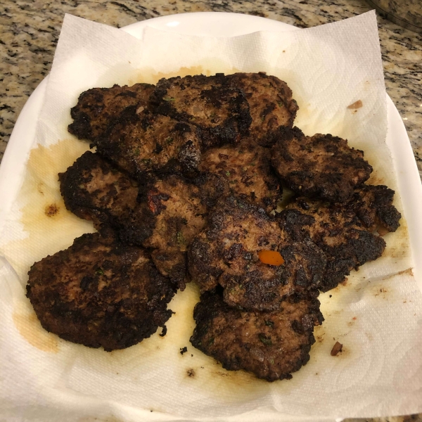 Pakistani Chapli Kebab