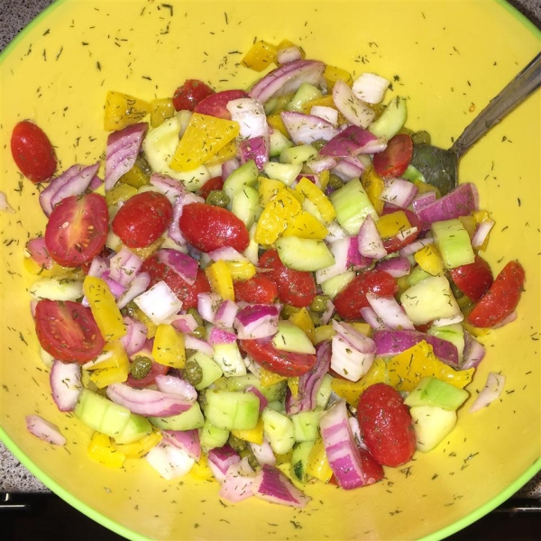 Cucumber Salad with Dill Vinaigrette