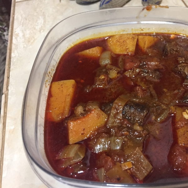 Beef and Butternut Squash Chili