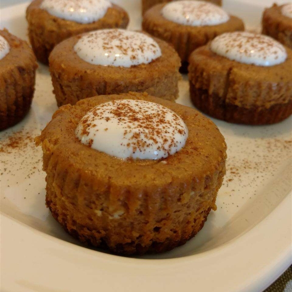 Pumpkin Cheesecake Cupcakes