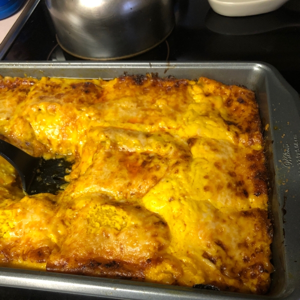 Butternut Squash Chorizo Lasagna