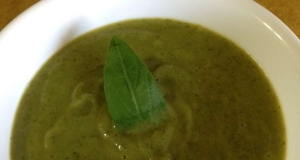 Vegan Zucchini Soup with Basil