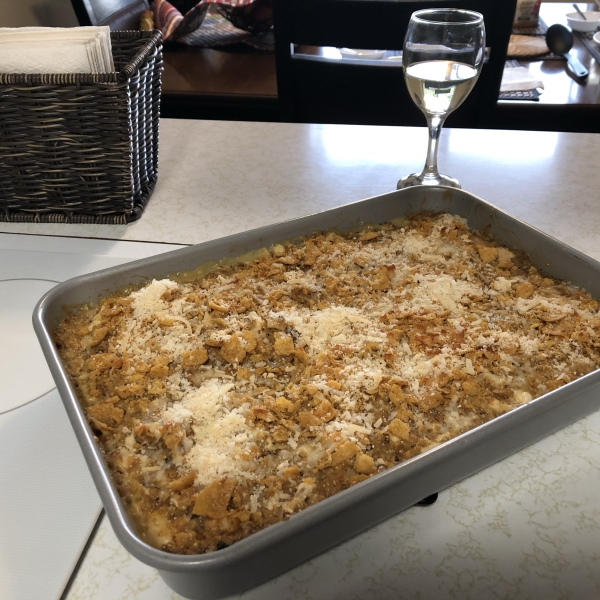 Chicken Alfredo Quinoa Casserole