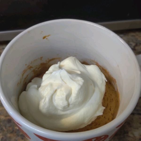 Pumpkin Pie Mug Cake