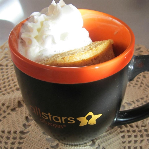 Pumpkin Pie Mug Cake