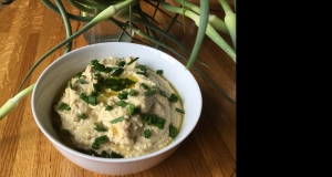 Garlic Scape Hummus