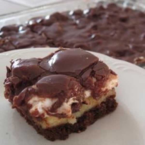 Rocky Road Fudge Bars