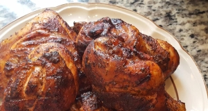 Fabienne's Barbecued 'Papcinna' Drumsticks