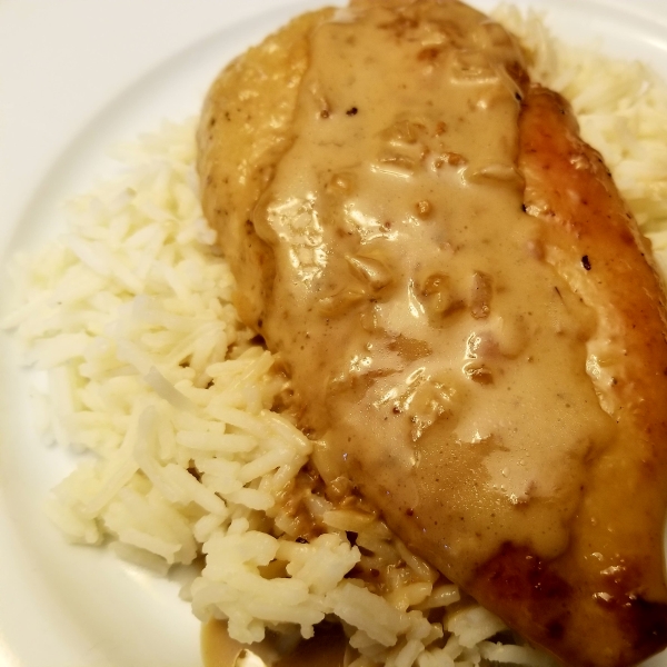 Raspberry Vinegar Chicken Breasts