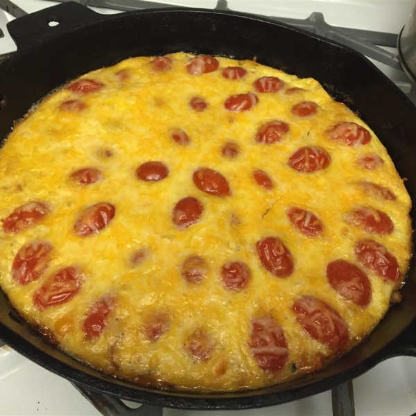 Baked Omelet Pie