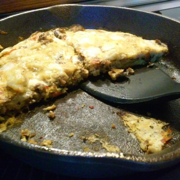 Baked Omelet Pie