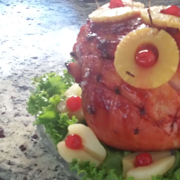 Honeydear's Holiday Pineapple Baked Ham