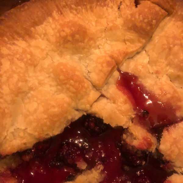 Wild Blackberry Pie