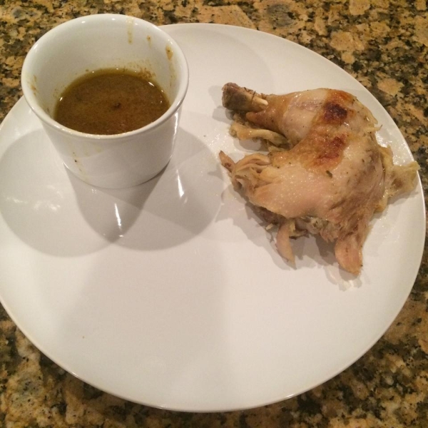 Olive Oil Pressure-Cooked Whole Roasted Chicken