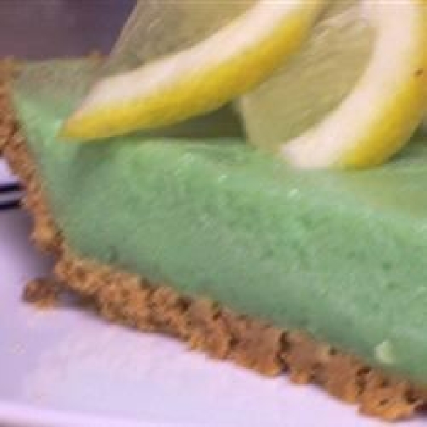 No Bake Lemon-Lime Chiffon Pie