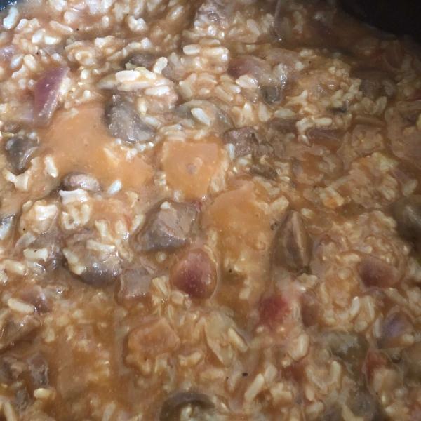 Gizzards and Rice