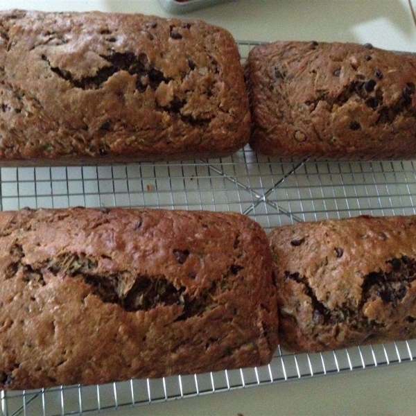 Healthier Mom's Zucchini Bread