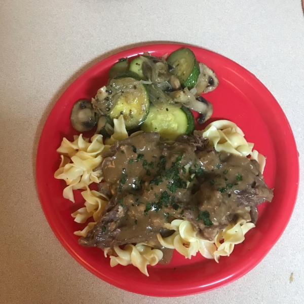 Daria's Slow Cooker Beef Stroganoff