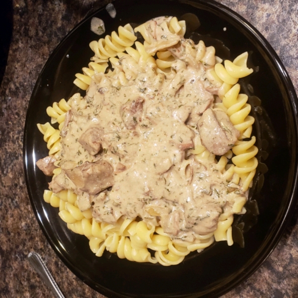 Daria's Slow Cooker Beef Stroganoff