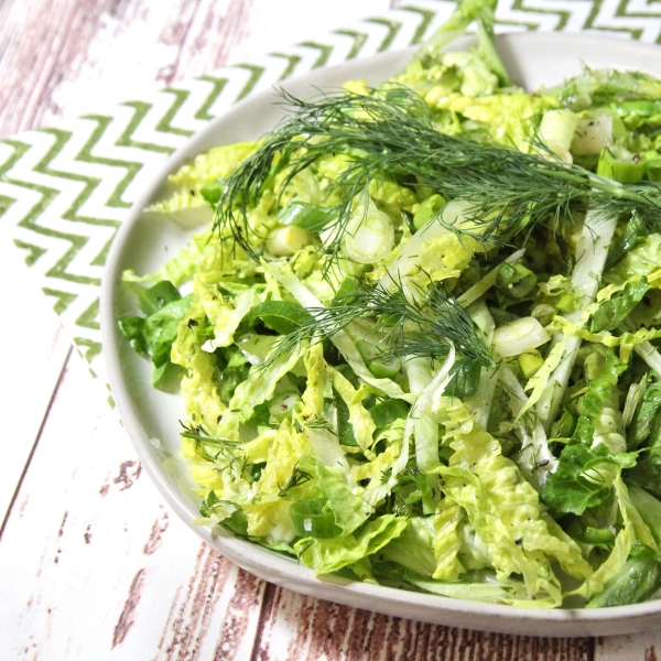 Maroulosalata (Greek Romaine Salad)