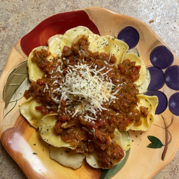 Tomato-Cream Sauce for Pasta