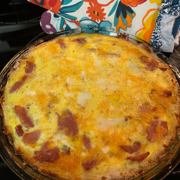 Hash Brown Quiche