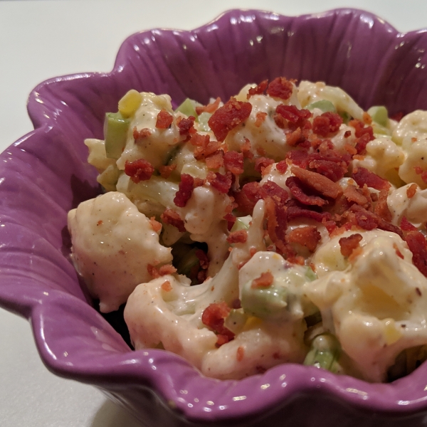 Low-Carb Cauliflower Mock Potato Salad