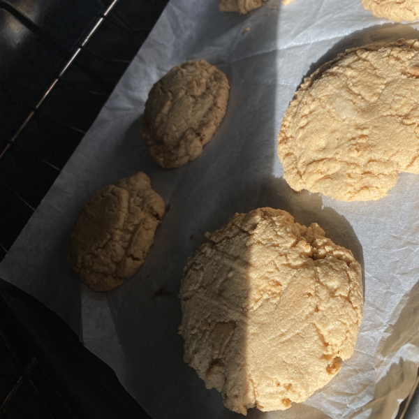 Three Ingredient Peanut Butter Cookies