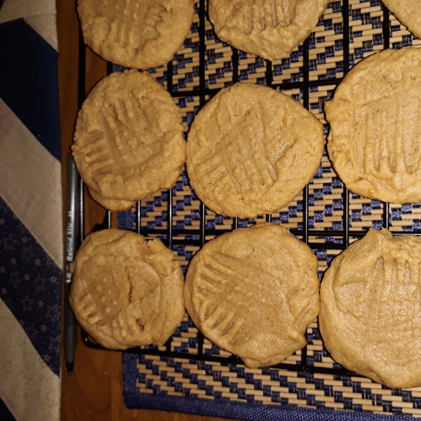 Three Ingredient Peanut Butter Cookies