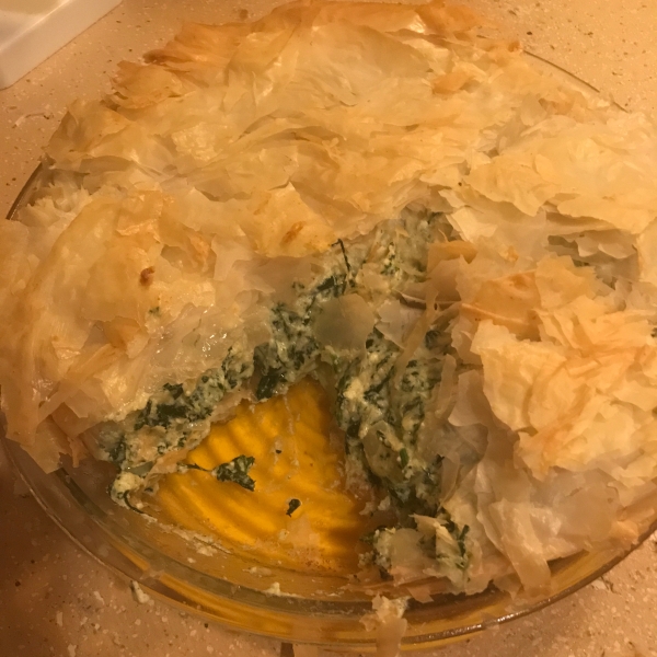 Italian Spinach and Ricotta Pie