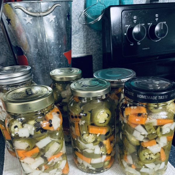 Mexican Pickled Jalapenos