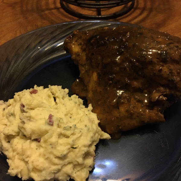 Chicken Breasts with Herb Basting Sauce