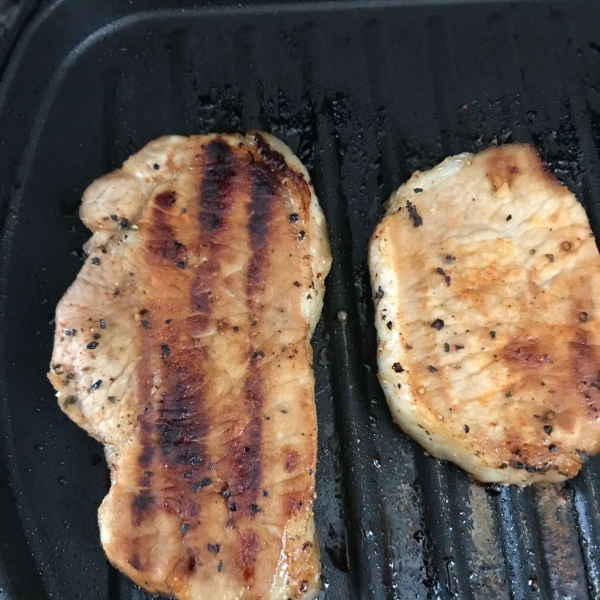 Summer Grilled Pork Chops
