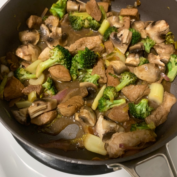 Stir-Fry Pork with Ginger