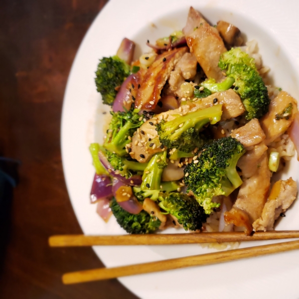 Stir-Fry Pork with Ginger