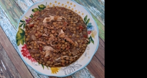 Slow Cooker Chicken and Lentil Soup