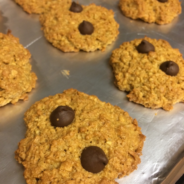 Healthier Soft Oatmeal Cookies