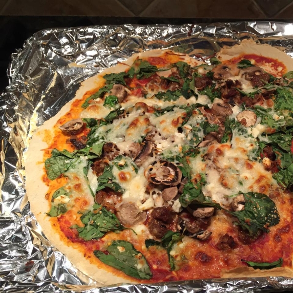 Sausage Mushroom Pizza