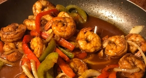 Chili-Lime Shrimp Fajitas