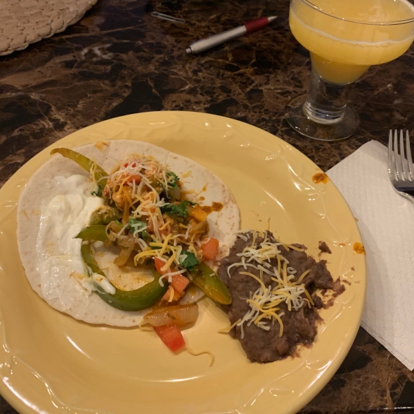 Chili-Lime Shrimp Fajitas