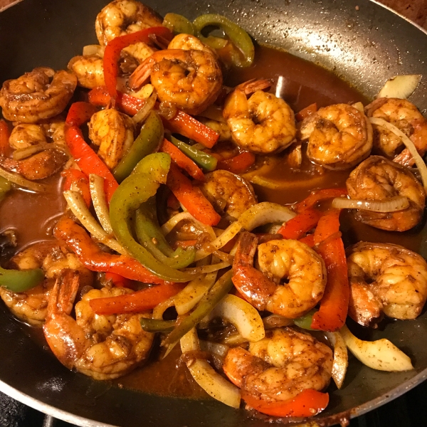 Chili-Lime Shrimp Fajitas