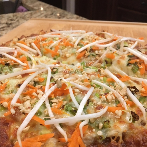 Thai Chicken Pizza